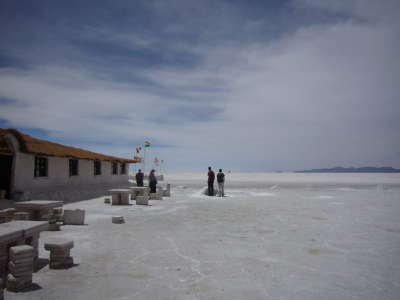 Salt hotel where we had lunch